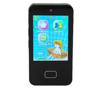 XUMIUZIY Smartphone per Bambini per Ragazze, Regali di Compleanno di Natale per Ragazze di età Compresa tra 3-10 Bambini, 2,8 "touchscreen Toddler Apprendendo il Telefono Giocattolo con (BLACK)