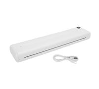 XUMIUZIY Stampante Termica Portatile, Stampante Mobile Senza Inchiostro per IOS per Android Stampante da Viaggio Compatta Bluetooth Senza Fili Senza Fili Ricarica di Tipo C per Ufficio,