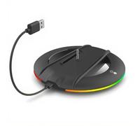 XUMIUZIY Stand Verticale per Pro Console in Edizione Digitale Slim Disc, Base Anti -slip con 14 modalità di Luce RGB, Migliore Dissipazione del Calore e Salva