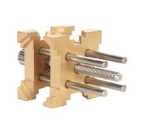 XUMIUZIY Supporto per Movimento di Orologio in Ottone, Regolabile | Supporto per movimento di riparazione dell\'orologio con morsetto in acciaio inossidabile, per il fondello dell\'orologio