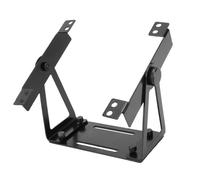 XUMIUZIY Supporto per Ventola Multiuso, Supporto per Ventola da Tavolo per Ventole per Computer PC da 120 Mm 140 Mm, Girevole a 360 Gradi, Antiruggine, Facile da Pulire (BLACK)