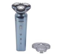 XUMIUZIY Tagliabarba Elettrico Efficiente Tagliacapelli Alternativo a 3 Teste per Uomo, Tagliacapelli Multifunzionale Lavabile per Tutto il Corpo per L'uso Quotidiano