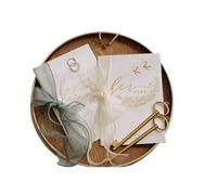 XUMKFJRE 2 Pezzi di Libro dei voti Nuziali, Retro Color Crema, Biglietti Giuramento for Sposo e Sposa per Matrimoniali(Color-02)