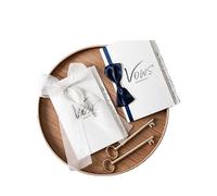 XUMKFJRE Eleganti Biglietti di Auguri Nuziali scritti a Mano for la Sposa e Lo Sposo Forest System Simple Celebration per Matrimoniali(Color-02)