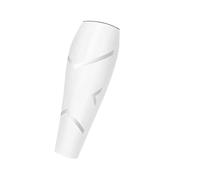 XUMKFJRE Manicotti Compressivi Per Gambe 1 paio di calze a compressione for polpacci for uomo e donna - Calze senza piede for gamba for periostite tibiale(White,M)