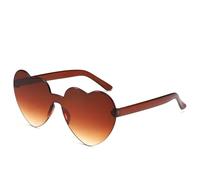 XUMKFJRE Occhiali Da Sole Da Uomo Occhiali da donna con effetti a forma di cuore alla, guarda le luci cambiare in durante la notte, occhiali sole femminili(No special effects-07)