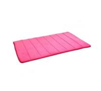 XUMKFJRE Tappetino da bagno 40 * 60 cm Tappeto in pile di coralli in memory foam in(Rose Red)