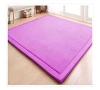 XUMKFJRE Tappeto in pile Tatami in corallo Tappetino da gioco for bambini centrale in memory foam for salotto Tappetini for soggiorno(Red,200x300)