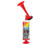 XUMKFJRE Tromba Portatile for tifo da Calcio, Tromba a Pressione Riutilizzabile e ad Alta Voce, fanfara for Il Campionato di(Rainbow Color 1PCS)