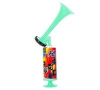 XUMKFJRE Tromba Portatile for tifo da Calcio, Tromba a Pressione Riutilizzabile e ad Alta Voce, fanfara for Il Campionato di(Green 1PCS)