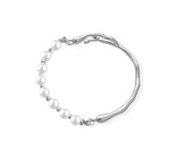 XUN Zhe Elegante braccialetto di perle per le donne fatto a mano regolabile catena di perle braccialetti di fascino spiaggia vacanza braccialetto di perle Ainty matrimonio gioielli da sposa regali
