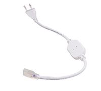 XUNATA Cavo di alimentazione da 220 V con raddrizzatore per versione a 240 LEDs/m della striscia LED COB (bianco, lunghezza ca. 40 cm