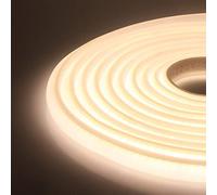 XUNATA Luce al Neon Flessibile Striscia LED COB con Alimentatore 220V, Alta luminosità 288 LED/m, IP65 impermeabile, Nastri LED per Decorazione (16m, Bianco Naturale)