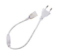 Xunata - Striscia LED, 1 m, 220 V, SMD 3014, 120 LED/m, IP67, impermeabile, luci bianche, per scale da soffitto, cucina, striscia di luci LED bianco freddo