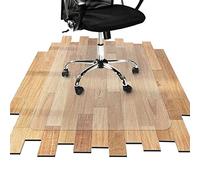 XUNFAKE Tappetini per Sedie da Ufficio Tappetino Proteggi-Pavimento PVC Antiscivolo Tappetino Pavimenti,Traslucido Tappetino da Cucina,per Pavimenti duri,Laminati,Parquet (2mm,90x180cm/35.4x71in)