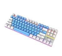 Xunfox K80 87 Tasti Cablato Gaming Meccanico Tastiera illuminata, Lunghezza cavo