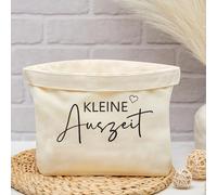 Xuniea Borsa Regalo in Cotone e Lino Cesto Regalo per Donna con Kleine Auszeit Relax per Donna per Salute Rilassante(Stile Classico)