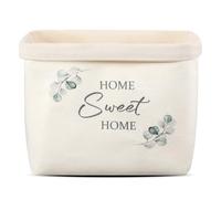 Xuniea Cestino de Pane de Home Sweet Home Regalo per Trasloco Regalo di Inaugurazione della Casa Borsa del Pane in Tessuto (Verde)