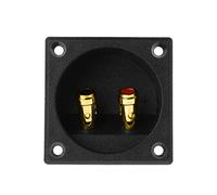 Xuniu Connettore Terminali a Tazza 270 Parti Express Morsetti a Doppio Attacco Twist Gold Banana Jacks Box subwoofer ad Incasso