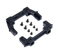 XUNJIAJIE Supporto per paraurti anteriore e posteriore in alluminio, per Axial SCX10 II 90046 1/10th CrawlerCar