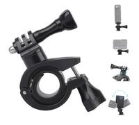 XUNNIU Action Cam Moto Bici Supporto, Adattatori per connettore da 1/4" con 360° Rotazione Supporto Action cam Compatibile con Insta360 X4/ X3/ Ace Pro, GoPro Hero 13/12/11/10, SJCAM Action Cameras