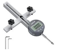 XUNTOP Calibro Digitale Professionale per Tavola Seghe - Comparatore Digitale Allineamento Lama e Guida con Precisione 0,01mm, Barra Alluminio Anodizzato per Laboratorio, Officina, Stampante 3D