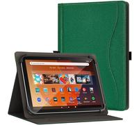 XunyLyee Custodia universale per tablet da 10 pollici da 10,1 pollici per tablet Android 16 15 da 11 pollici, copertura multi-angolo di visualizzazione con tasca per tablet da 9,6-11 pollici, verde