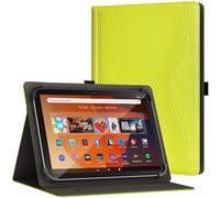 XunyLyee Custodia universale per tablet da 10 pollici da 10,1 pollici per tablet Android 16 15 da 11 pollici, copertura multi-angolo di visualizzazione con tasca per tablet da 9,6-11 pollici, verde