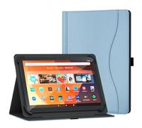 XunyLyee Universale 10 10.1" Tablet Cover per Android 16 15 Tablet 11 Pollici, Custodia con Supporto per Visualizzazione Multi-Angolo con Tasca per Tablet da 9,6-11 Pollici, Blu Cielo