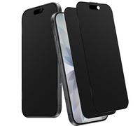 Xunzii 2 Pezzi Opaca Privacy Pellicola Protettiva a Copertura Totale per iPhone 17 6.3'', Antiriflesso Anti Spy Vetro Temperato Film, Anti-Impronte Durezza 9H Opaca Privacy Schermo Pellicola