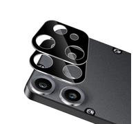 Xunzii 2 Pezzi Pellicola Fotocamera per Nothing CMF Phone 2 Pro - [Nero], Durezza 9H Anti-Graffio Vetro Temperato Camera Protezione Lente, HD Senza Bolle Lente Protettiva Film