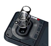 Xunzii 2 Pezzi Pellicola Fotocamera per Nothing Phone 4A - [Nero], Durezza 9H Anti-Graffio Vetro Temperato Camera Protezione Lente, HD Senza Bolle Lente Protettiva Film