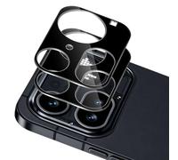 Xunzii 2 Pezzi Pellicola Fotocamera per Nothing Phone 4A Pro - [Nero], Durezza 9H Anti-Graffio Vetro Temperato Camera Protezione Lente, HD Senza Bolle Lente Protettiva Film