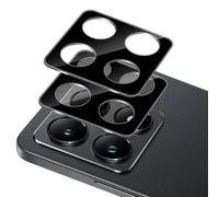 Xunzii 2 Pezzi Pellicola Fotocamera per Xiaomi Mi 14T - [Nero], Durezza 9H Anti-Graffio Vetro Temperato Camera Protezione Lente, HD Senza Bolle Lente Protettiva Film
