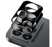 Xunzii 2 Pezzi Pellicola Fotocamera per Xiaomi Poco F9 Pro 5G | Durezza 9H Anti-Graffio Vetro Temperato Camera Protezione Lente, HD Senza Bolle Lente Protettiva Film [Nero]