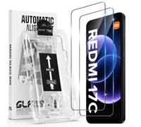 Xunzii 2 Pezzi Pellicola Vetro Temperato per Xiaomi Redmi 17C, [Installazione Automatica] Vetro Temperato, Durezza 9H Anti Graffi Senza Bolle Vetrino Protezione Schermo