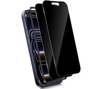 Xunzii 2 Pezzi Privacy Pellicola Protettiva a Copertura Totale per iPhone 17 Pro Max 6.9", Anti Spy Vetro Temperato Film, Durezza 9H Privacy Schermo Pellicola con Strumento di Installazione Facile
