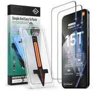 Xunzii HD Pellicola Vetro Temperato per Xiaomi 17T Pro/15T/15T Pro | [Installazione Automatica] 0.33 mm Vetro Temperato, Durezza 9H Anti Graffi Senza Bolle Vetrino Protezione Schermo - 2 Pezzi