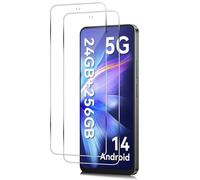 Xunzii Pellicola Protettiva per Blackview Shark 9, Vetro Temperato Film HD Durezza 9H Ultra Resistente Protezione Schermo [2 Pezzi], Anti-Graffio Senza Bolle Screen Protector