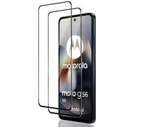 Xunzii Pellicola Protettiva per Motorola Moto G56 5G, Vetro Temperato Film HD Durezza 9H Ultra Resistente Protezione Schermo [2 Pezzi], Anti-Graffio Senza Bolle Screen Protector