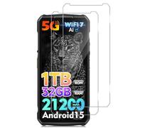 Xunzii Pellicola Protettiva per Ulefone Armor 29 Ultra/Armor 27, Vetro Temperato Film HD Durezza 9H Ultra Resistente Protezione Schermo [2 Pezzi], Anti-Graffio Senza Bolle Screen Protector