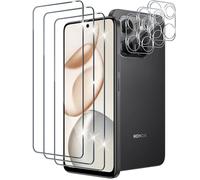 Xunzii Pellicola Vetro Temperato per Honor 400 Smart 5G [3+3 Pezzi], con HD Protezione Lente Fotocamera, [Durezza 9H Anti Graffi] 0,33mm Vetrino Protezione Schermo Pellicola Protettiva
