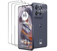 Xunzii Pellicola Vetro Temperato per Motorola Moto Edge 50 Neo 5G, con HD Protezione Lente Fotocamera, [Durezza 9H Anti Graffi] Vetrino Protezione Schermo Pellicola Protettiva [3+3 Pezzi]