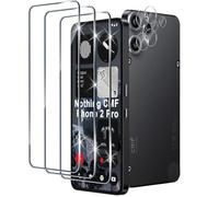 Xunzii Pellicola Vetro Temperato per Nothing CMF Phone 2 Pro, con HD Protezione Lente Fotocamera, [Durezza 9H Anti Graffi] Vetrino Protezione Schermo Pellicola Protettiva [3+3 Pezzi]