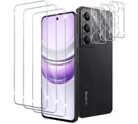 Xunzii Pellicola Vetro Temperato per Realme C75 5G, con HD Protezione Lente Fotocamera, [Durezza 9H Anti Graffi] Vetrino Protezione Schermo Pellicola Protettiva [3+3 Pezzi]
