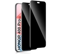 Xunzii Privacy Pellicola Protettiva a Copertura Totale per Honor 400 Pro [2 Pezzi], Anti Spy Vetro Temperato Film, Anti-Impronte Durezza 9H Privacy Schermo Pellicola