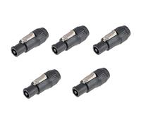 Xuodawer 20A 3 Core Impermeabile Ignifugo Display LED Presa di Corrente di Aviazione Illuminazione di Fase Fascio Luce Testa di Presa di corrente, C