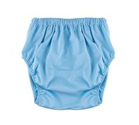 XUOUP Mutande Anti-Perdita per Adulti, Copripannolino in Plastica, Lavabili, Riutilizzabili, Impermeabili, per La Guida A Lunga Distanza, Il Nuoto Estivo, Unisex Blue(1PCS),L