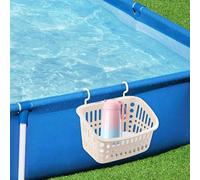 XUQEAYWD 2PZ Cesto Portaoggetti A Bordo Piscina, 22,7 * 18 * 15cm Cestello Laterale Da Piscina, Organizer Per Piscina, Accessoris Per Piscina, Contenitore Multifunzione