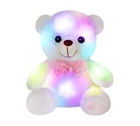 XUQEAYWD Animali Di Peluche Con Luce Notturna | Orso Bianco Da Collezione Che Si - Di Peluche - Per Bambine E Ragazze Per La Casa La Stanza Dei Giochi L'Asilo Il Viaggio E Il Seggiolino Auto